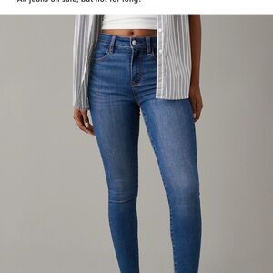 American Eagle Next Level Stretch Jeggings. Women’s size 12 Long